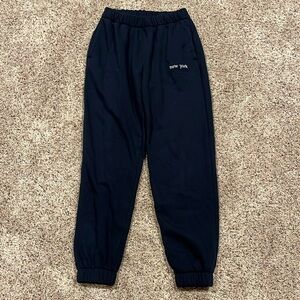 Brand New Hollister Adjustable Rise Sweatpants Navy Blue